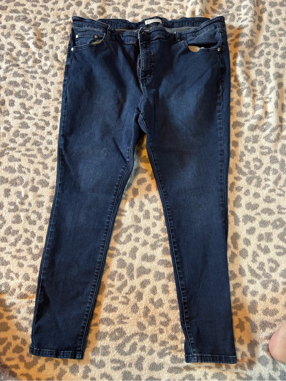Eloquii Indigo Skinny Jeans